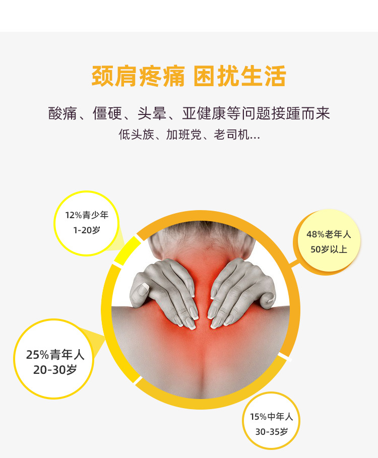 Summer bestselling travel airplane pillow, office prone sleeping space cotton U-shaped adult business neck pillow core pic 7