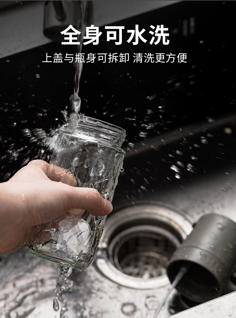 Ledozi automatic opening and closing oil spray bottle, oil bottle, soy sauce bottle, vinegar bottle, seasoning bottle and can pic 13