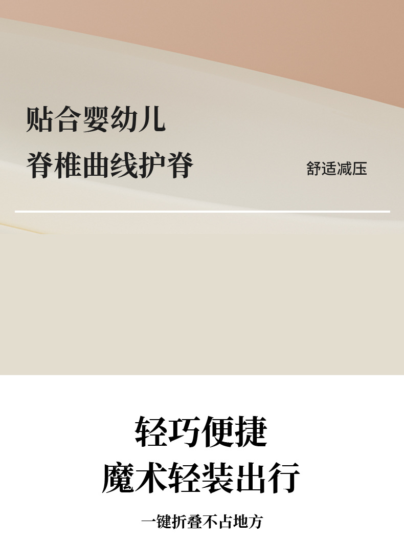 高景观双向婴儿推车可坐可躺可折叠超轻便携避震0-3岁宝宝儿童车详情12