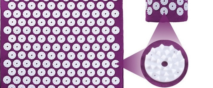 0.1源头厂家新款针刺瑜伽按摩腰靠枕腰部按摩枕针刺枕头特制穴位腰枕详情5