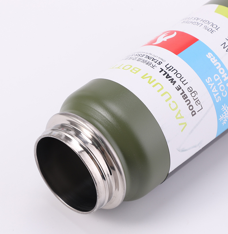 跨境直饮大容量304不锈钢双层户外登山运动水壶旅游水壶便携水杯详情6