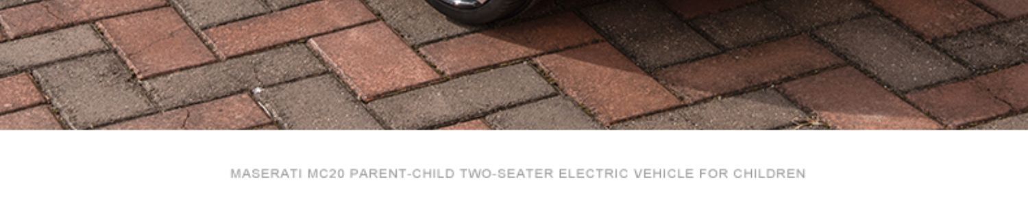 玛莎正版拉蒂MC20双座儿童电动车四轮宝贝玩具车可坐双人儿童电动详情34