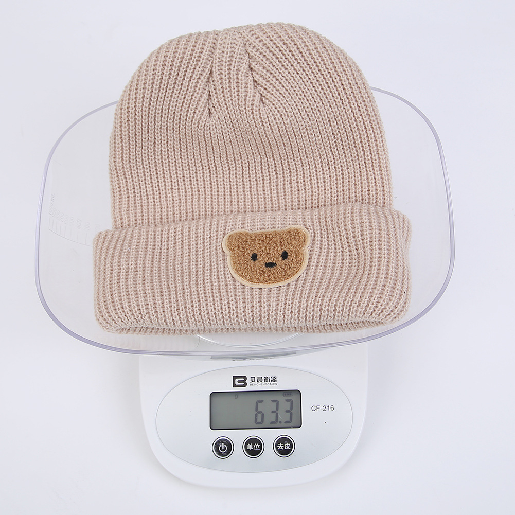 韩版秋冬新款婴儿保暖套头帽儿童针织毛线帽宝宝保暖针织帽现货详情12