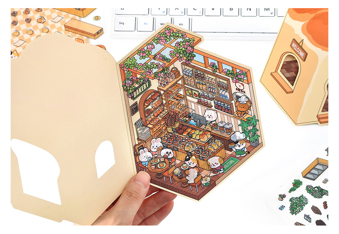 墨言infeelmePET造景贴纸 今日营业中第五弹 趣味DIY装饰造景贴纸详情16