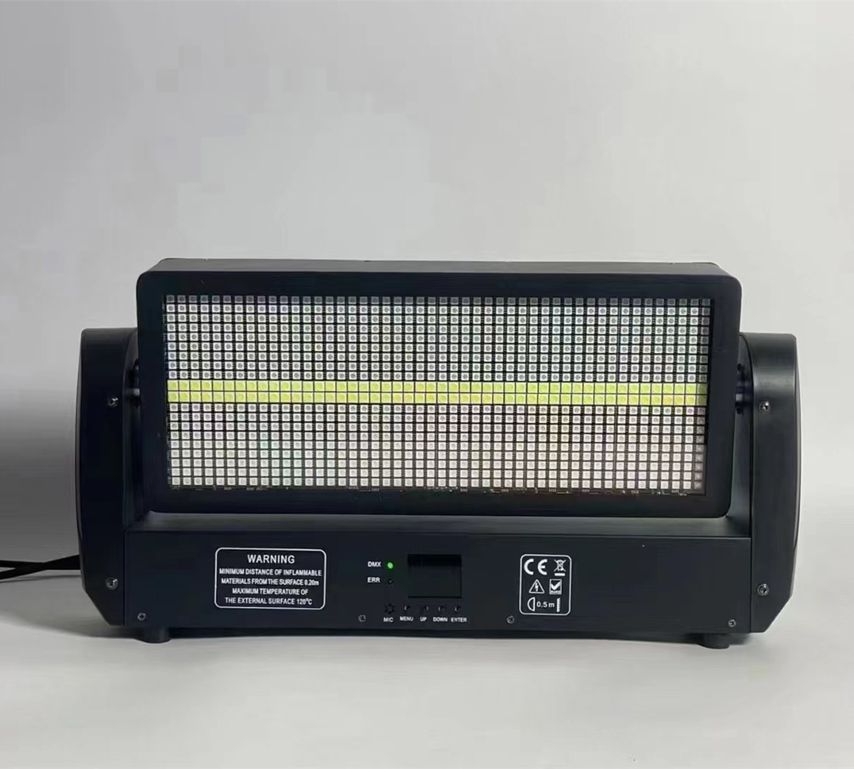 跨境新品12段960颗摇头频闪灯酒吧夜店大型婚庆活动音乐节活动染色氛围舞台灯ktv蹦迪闪光灯工厂直销详情9