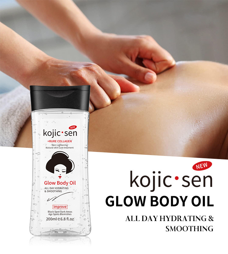 The foreign trade kojic acid series all-English body lotion, long-lasting fragrance, deep facial hydrating and moisturizing cream, cross-border skin care products pic 6