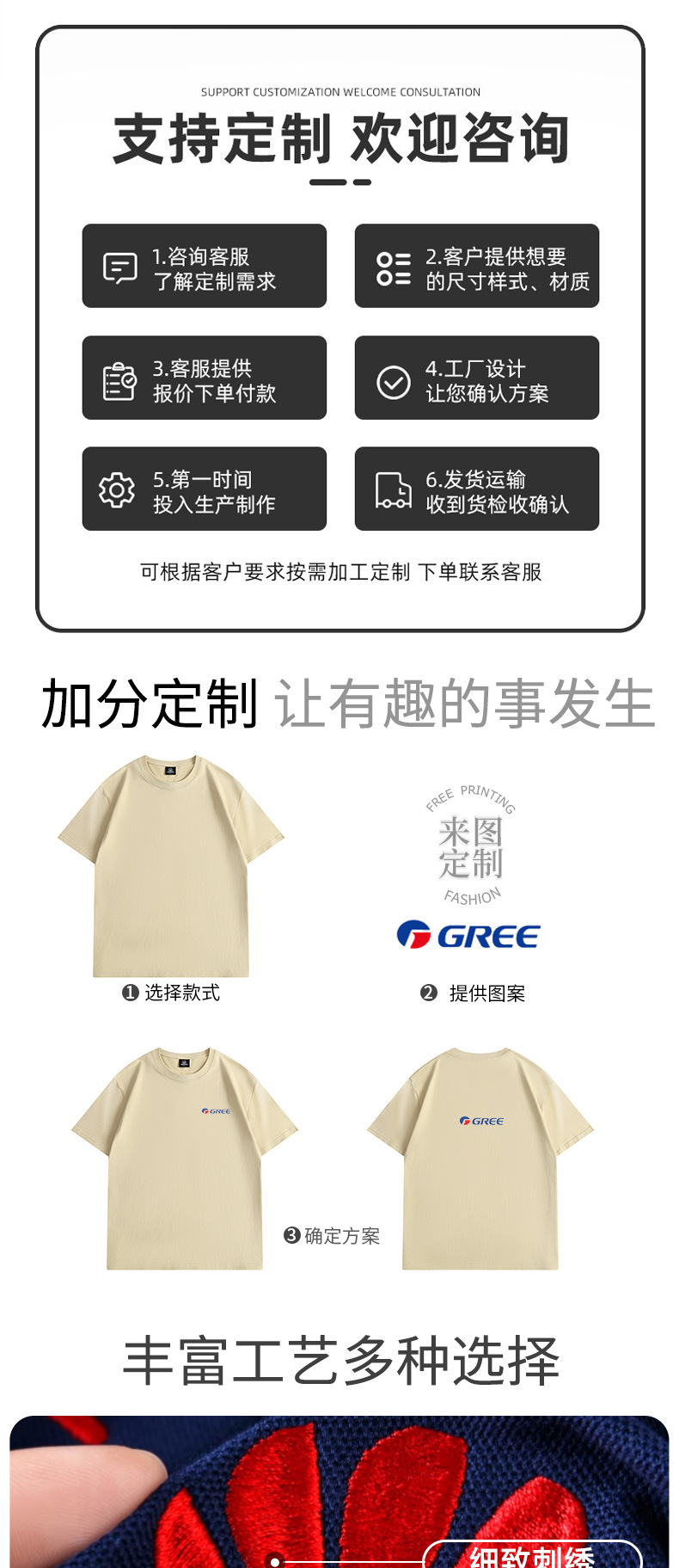 男装短袖t恤衫220g重磅水洗做旧夏季棉男士T恤中性圆领半袖详情24