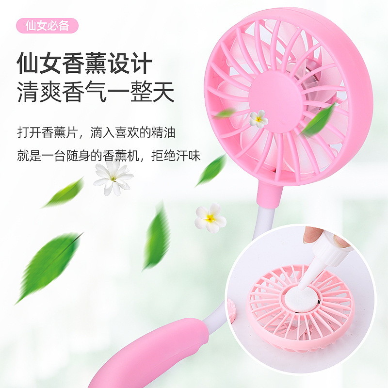 2025新款可折叠便携挂脖风扇USB充电长续航制冷静音三代挂脖风扇详情15