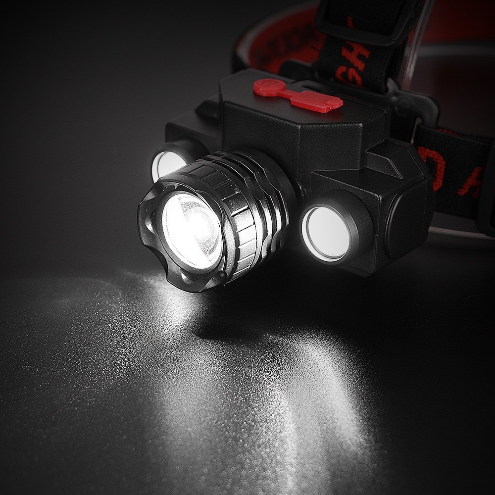 Outdoor LED camping fishing headlamp, long-lasting lithium battery zoom strong light charging emergency lighting lamp, ultra-bright headlamp pic 7