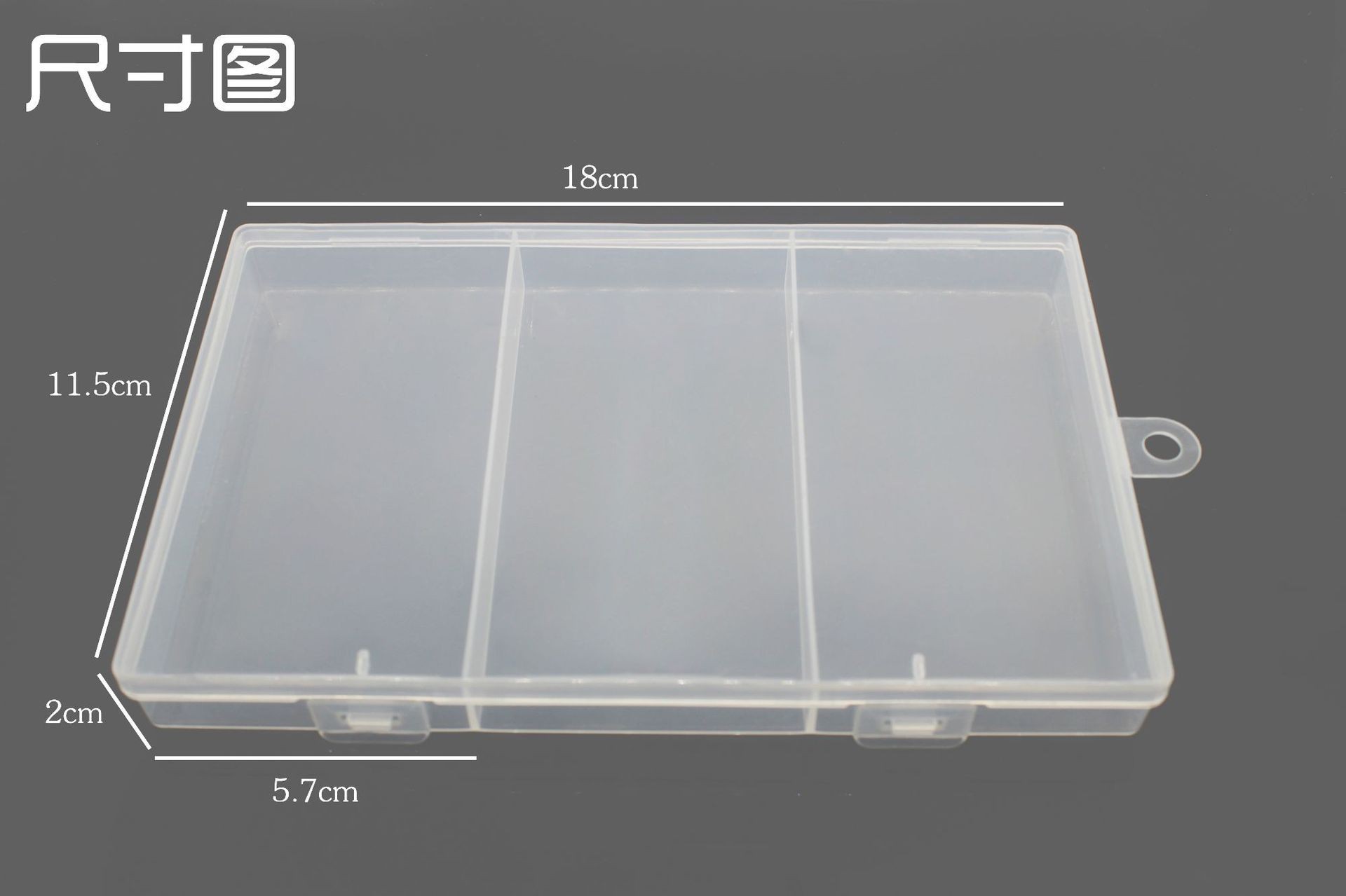 Compartments plastic desktop storage box with 10, 15 and 24 compartments transparent button fishing gear accessories, jewelry and cosmetics packaging box pic 16