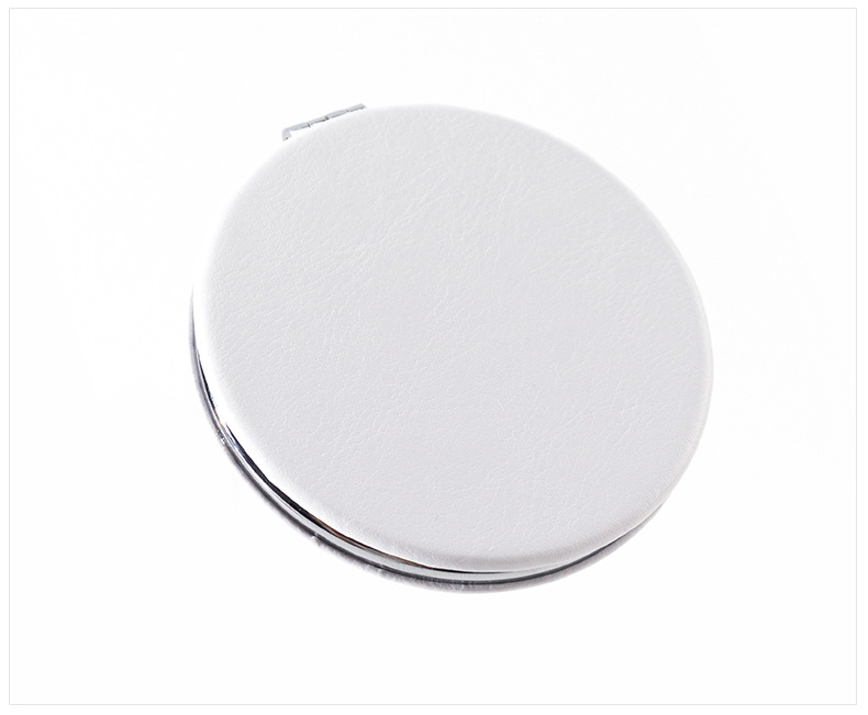 金属折叠小镜子批发手持双面翻盖小圆镜随身便捷化妆镜礼品印logo详情12