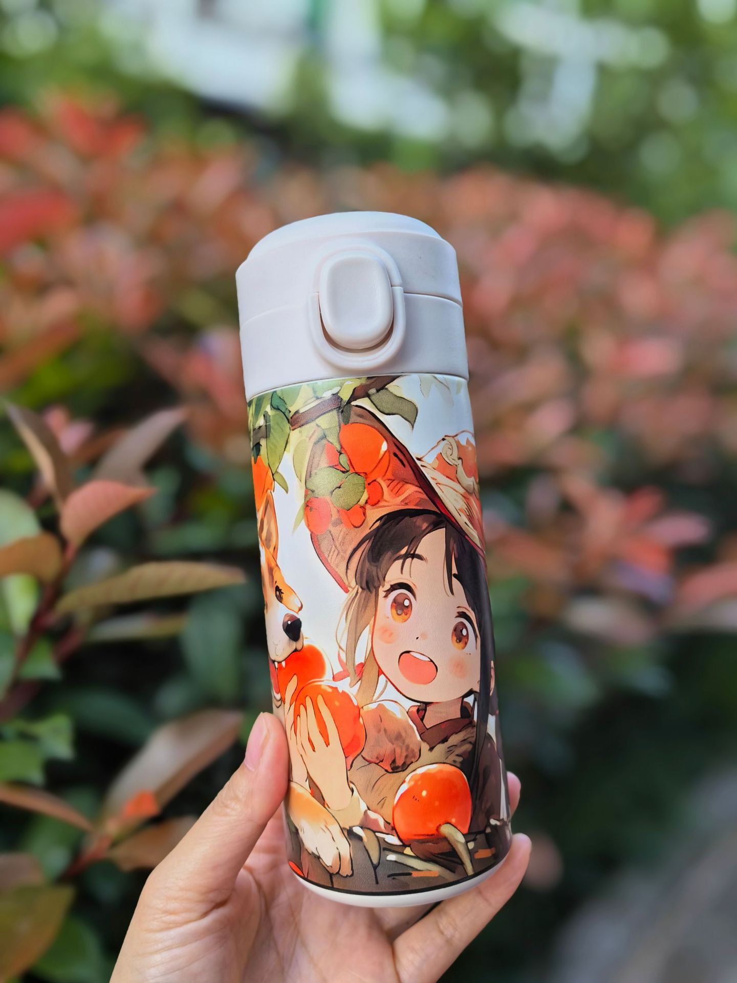 水杯女可爱304豌豆保温杯女高颜值便携水杯海洋风杯子赠送批发详情26
