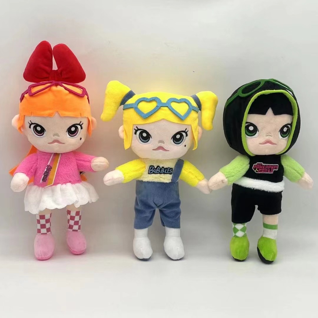 新款变身哭娃公仔crybaby可爱泡泡玛特毛绒玩具挂件玩偶嘟嘟女孩详情16