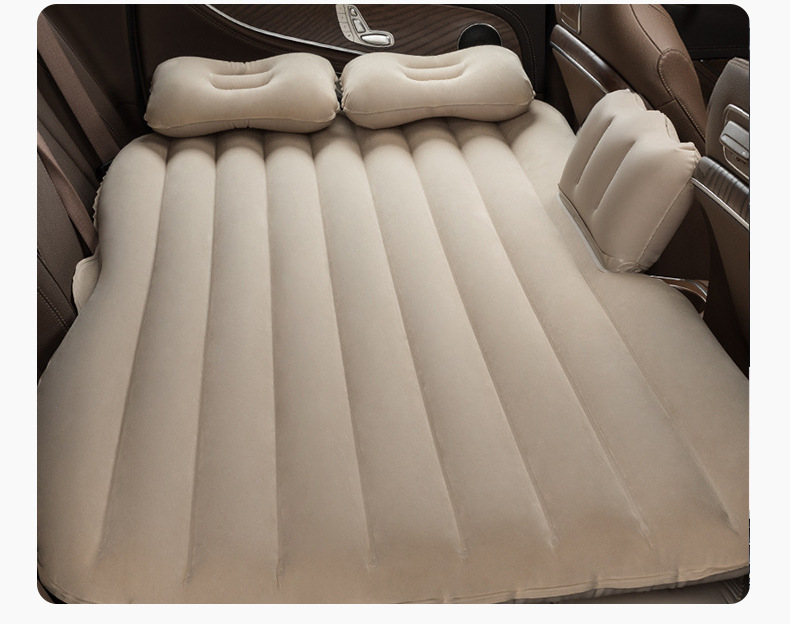 工厂现货汽车充气床pvc植绒车载充气床家用轿车旅行车载后排睡垫详情18