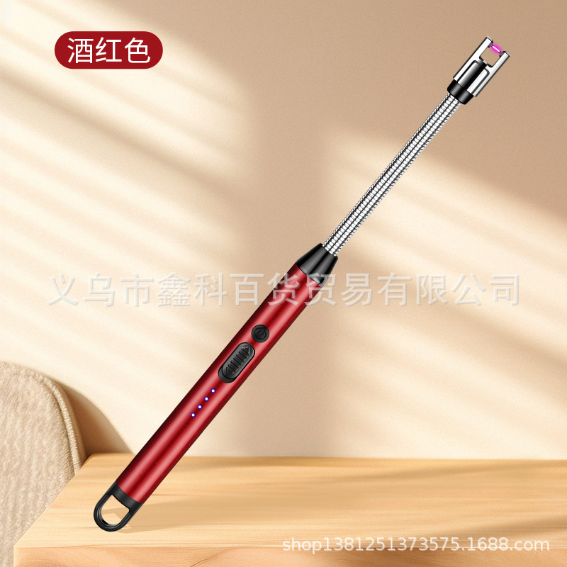 JL825新款家用点火器点火器充电打火机户外防风电弧脉冲火机详情31