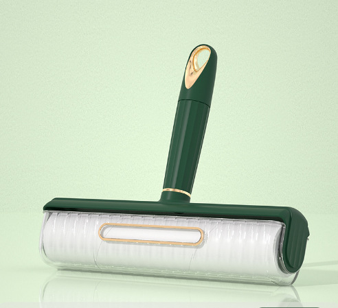 网红款轻奢口红粘毛器便携式滚筒迷你粘毛器衣服宠物除毛刷沾毛器详情4