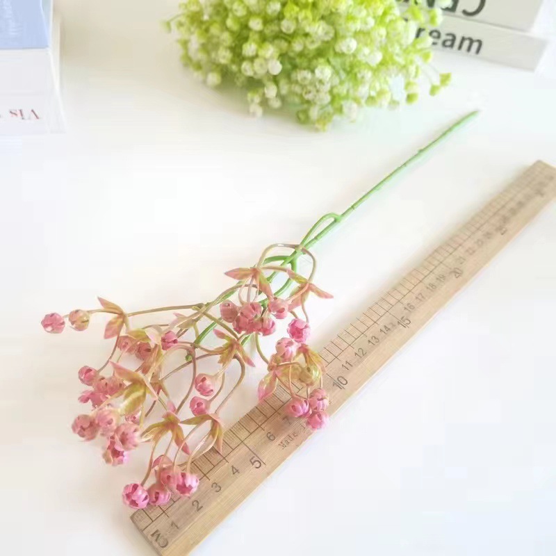 单支满天星仿真花假花批发仿真植物外贸家居插花户外装饰婚庆详情10