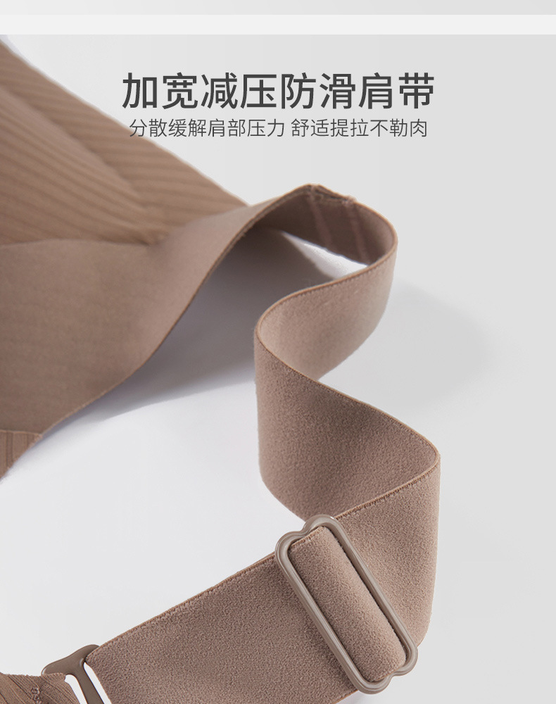 双重提拉大码内衣女士大胸显小无钢圈文胸聚拢侧收副乳防下垂胸罩详情18