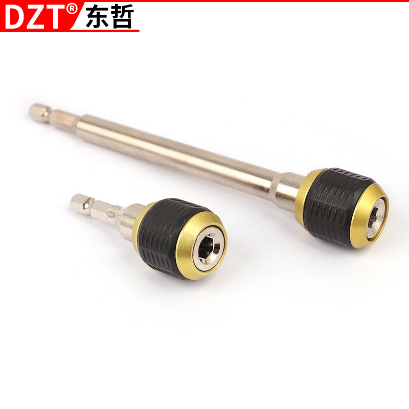 Hexagonal handle, large head, pop-up chuck, bit head, connecting rod, quick converter, pop-up self-locking adapter, extension rod pic 23