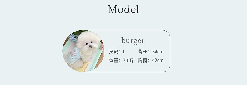 Spring and summer clothes for cats and dogs: Thin, cute, cartoon printed, stylish macaron-colored halter, Bichon and Pomeranian small, short style pic 3