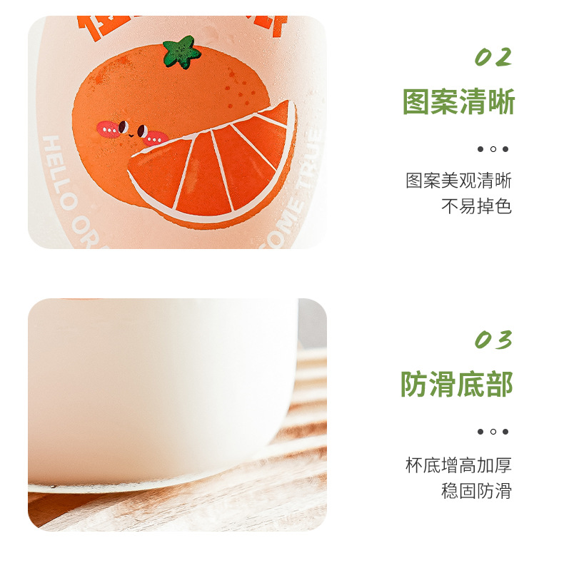 家用卡通网红玻璃杯吸管杯女生高颜值水杯批发高硼硅可乐杯咖啡杯详情18