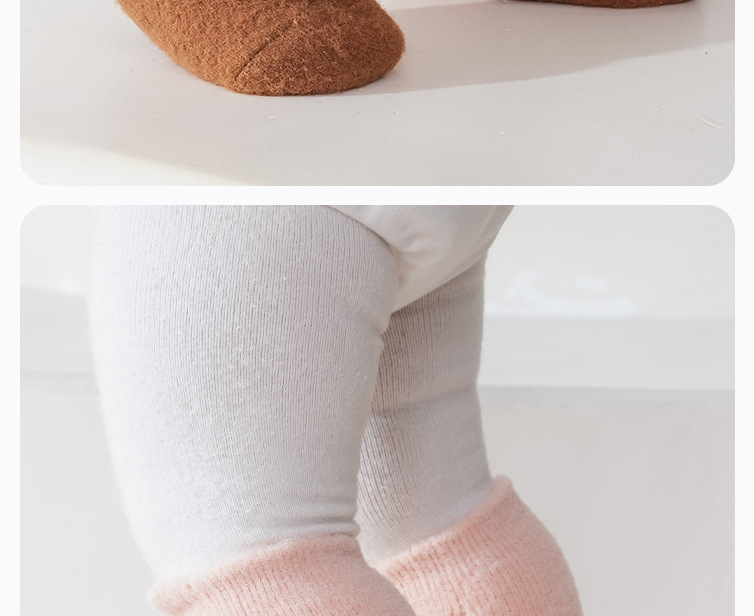 婴幼儿童0-6-12月3岁男女宝宝秋冬季加绒加厚保暖点胶防滑长筒袜详情29