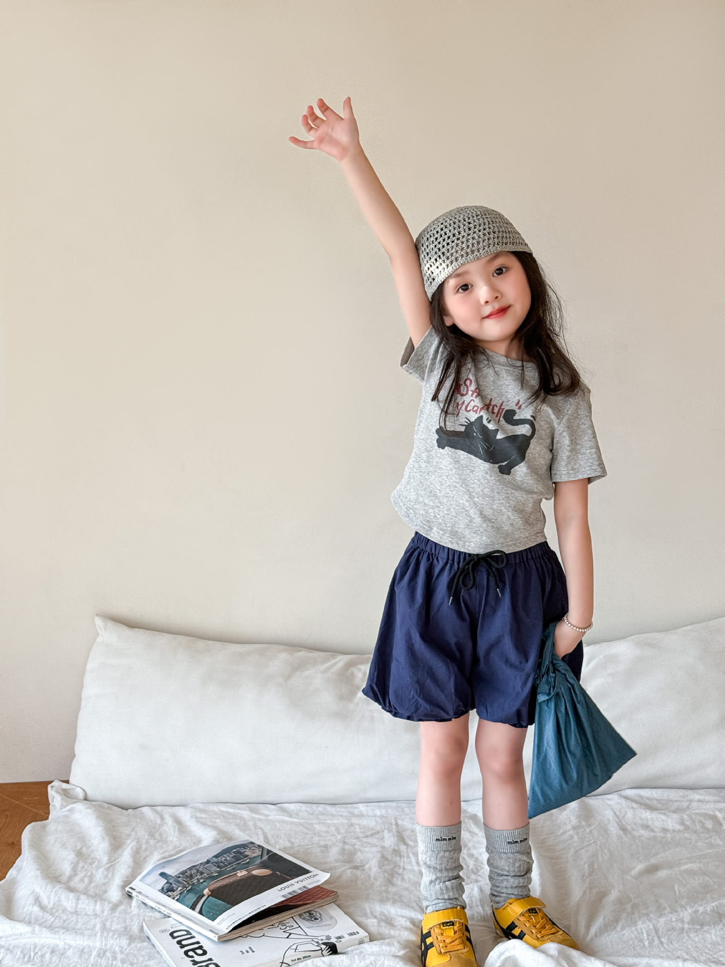 Vimmu niños niñas summer suit 2025 nuevos modelos slim niños korean camisetas bractepantalones categoría a mujer ropa bebé pic 15