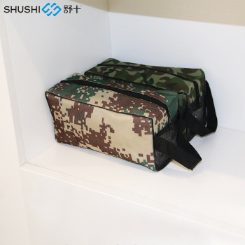 可束口防尘方框收纳筐仿麻时尚现代简约可折叠家居收纳篮批发详情6