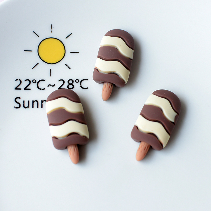 Wholesale of simulated corn bread, cookies, popsicles, resin accessories, crocs, food toys, diy materials, pj1137 pic 6