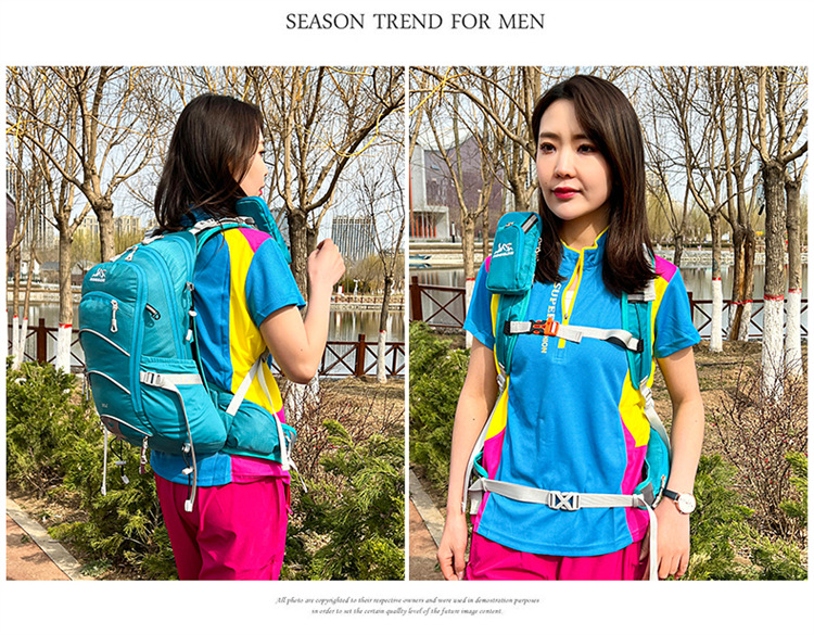 跨境户外背包20升支架背包户外骑行背包骑行包自行车包水袋包登山详情10