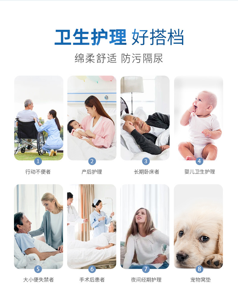 Dr. Kangyi Adult Care Pads 80, 90, large-sized elderly mattresses, urinals, diapers, adult diapers pic 10