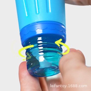 The new cross-border electric torch bubble machine features multi-hole fully automatic bubble blowing, colorful lights, music and handheld bubble sticks pic 8