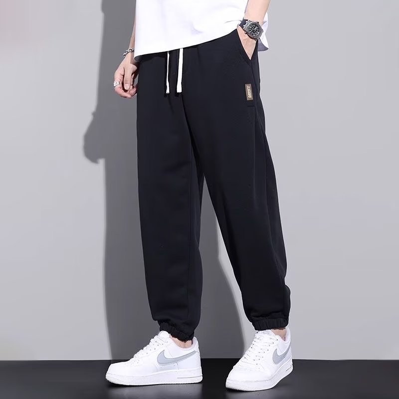 男士运动裤子休闲裤卫裤时尚男裤春夏季百搭宽松哈伦休闲束脚裤详情10