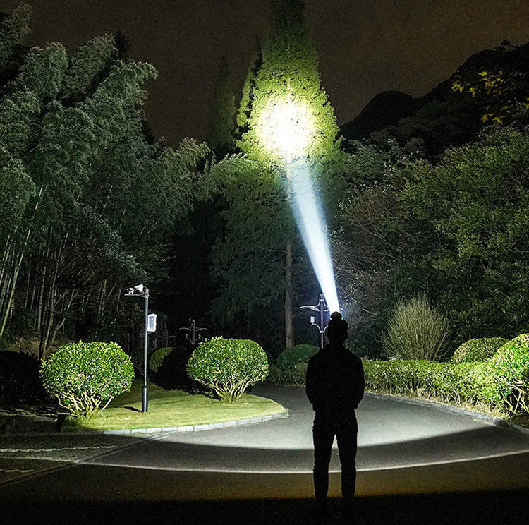 头灯强光可充电户外超亮远射头戴式双锂电超长续航手电夜钓鱼矿灯详情15