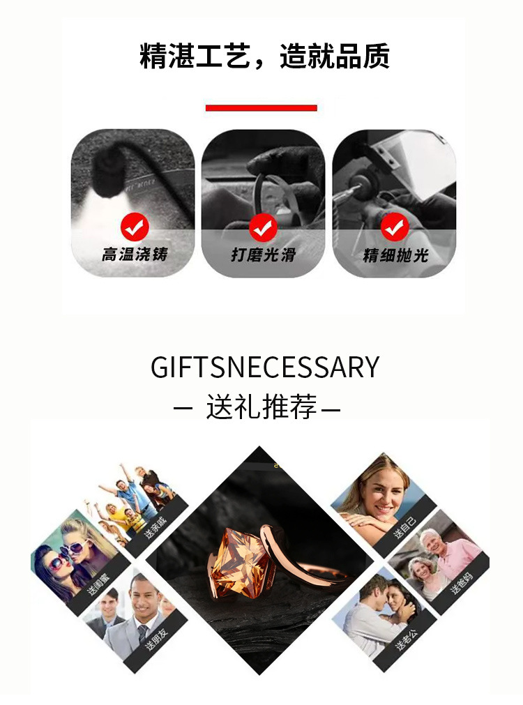 欧美爆款微镶锆石钥匙吊坠配件 铜镀真金潮流DIY项链配件工厂批发详情5