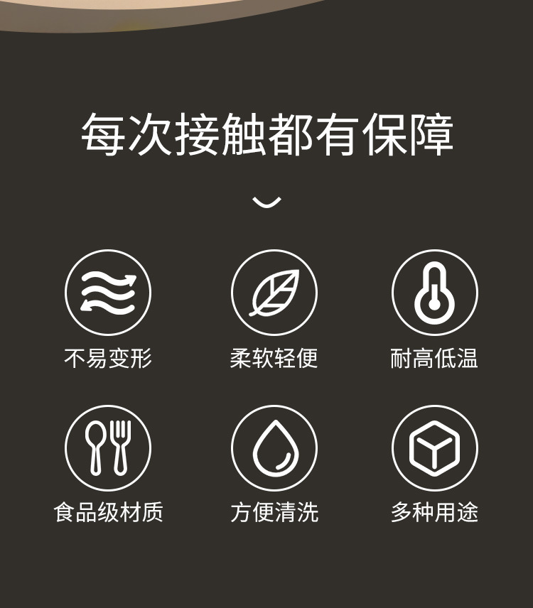 新款6连大号覆盆子树莓慕斯食品级硅胶模具烘焙法式甜点蛋糕模具详情2