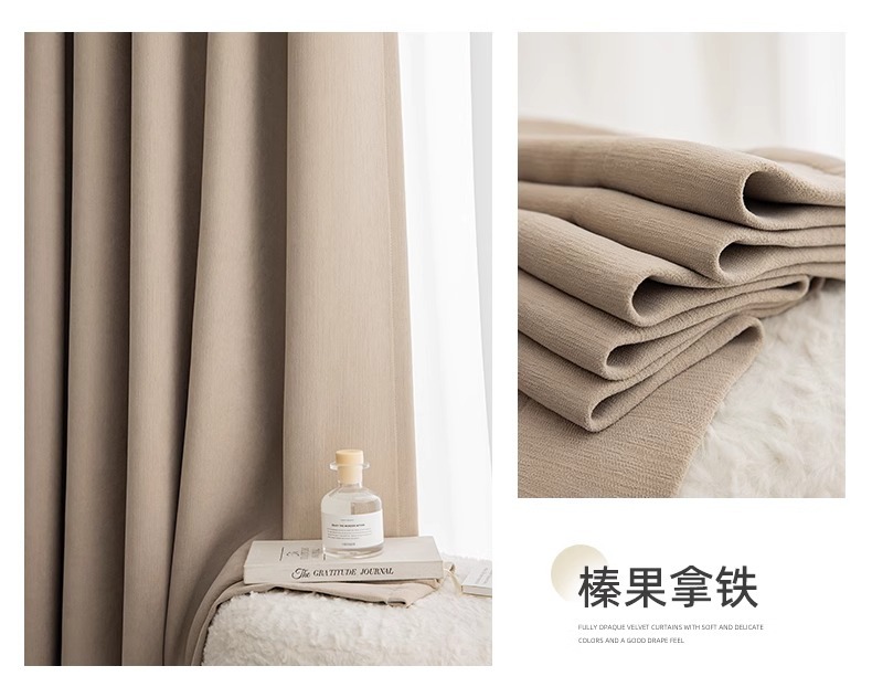 The blackout master bedroom curtains are fully blackout. The new French Chenille living room fabric exudes a sense of luxury and grandeur pic 30