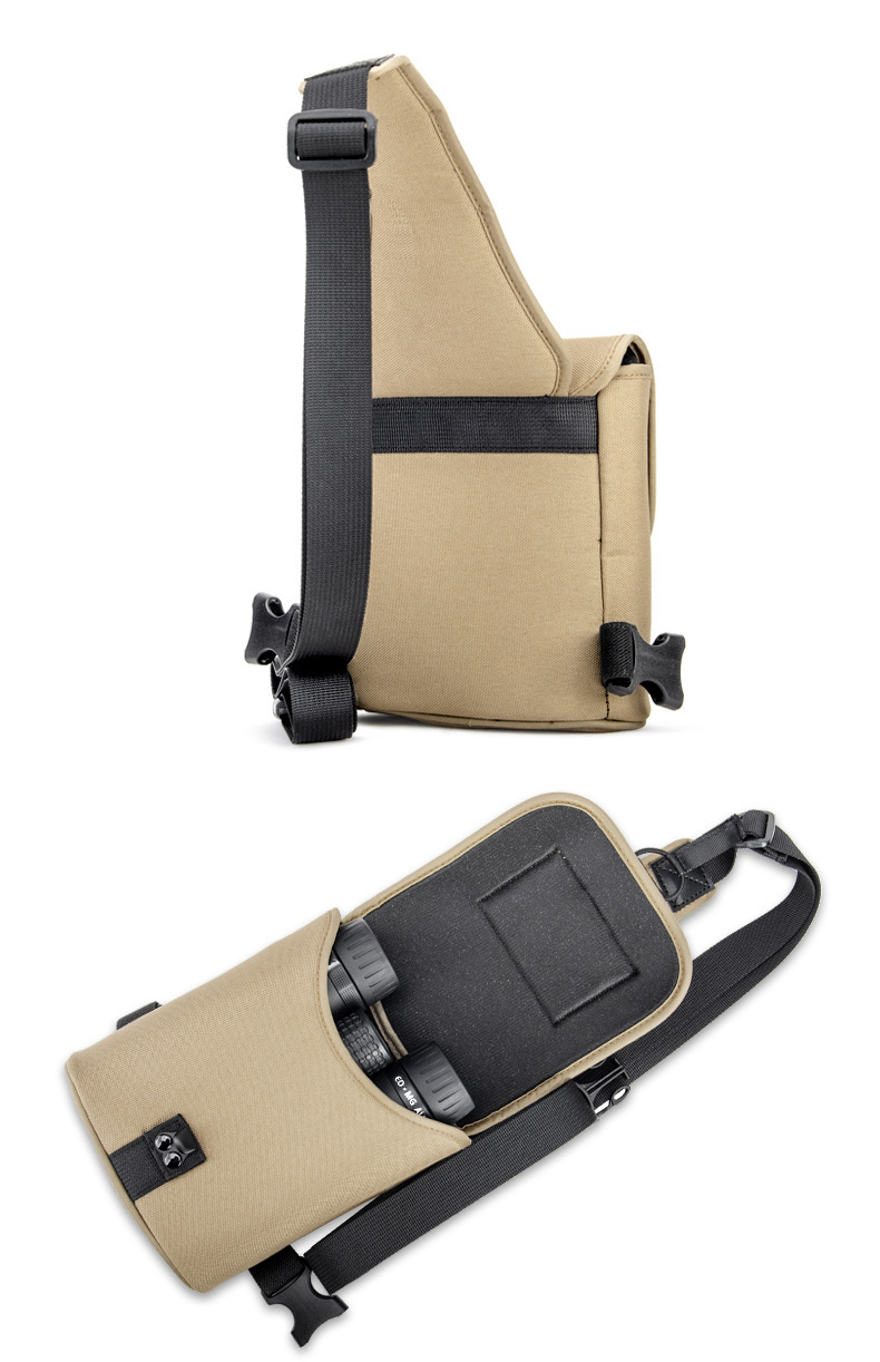Outdoor mountain climbing single-shoulder camera bag, portable travel Shengtu telescope storage bag, wear-resistant and water-repellent single-shoulder bag pic 9