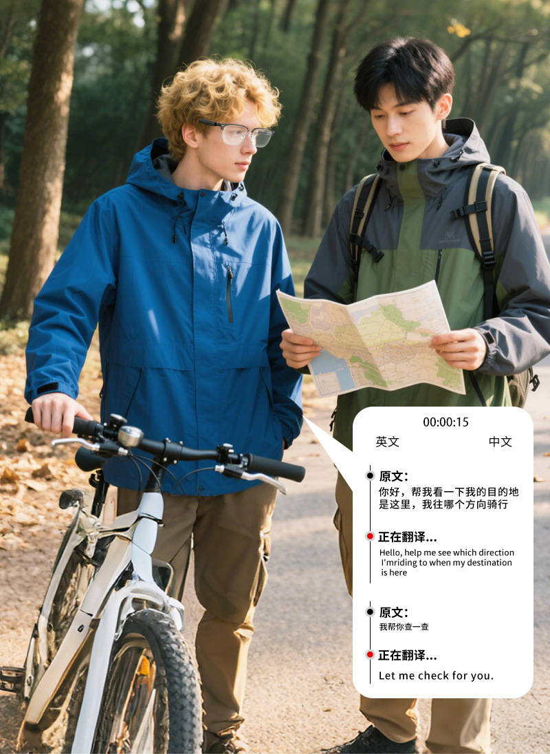 源头厂家ai智能眼镜蓝牙翻译通话会议穿戴分销代发轻便AI眼镜详情13