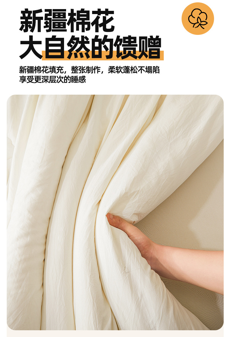 冬被新疆纯棉花被子被芯秋冬天棉被棉絮冬季加厚保暖单人春秋被褥详情6