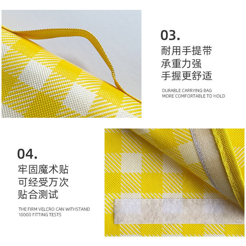 野餐垫防潮垫加厚户外野餐布露营防水坐垫便携防潮布帐篷折叠地垫详情12