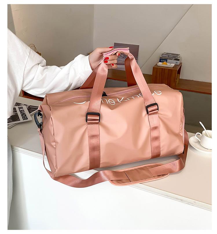 可套拉杆大容量手提旅行包通用干湿分离运动健身收纳包出差行李包详情36