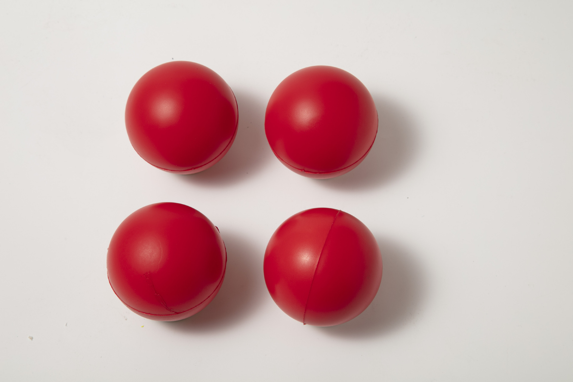 跨境爆款6.3cmPU发泡球光面中弹力发泄压力球海绵手抛球厂家批发详情12