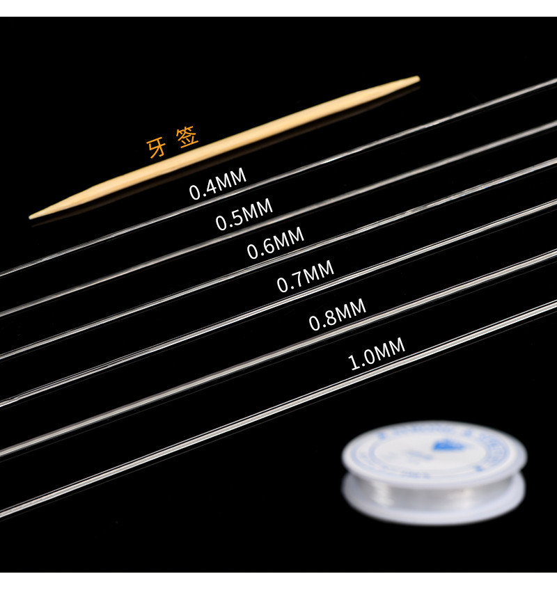 Jiuya Crystal transparent elastic thread beaded thread DIY jewelry beaded bracelet wholesale pic 4