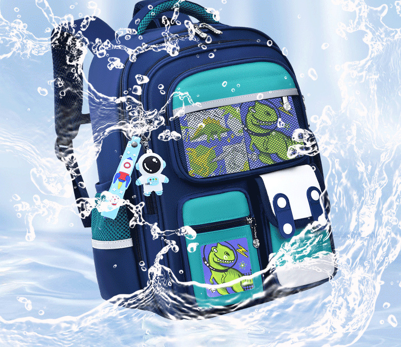 新款小学生书包女生1-3-6年级减负6-9-12岁男孩轻便儿童双肩背包详情23