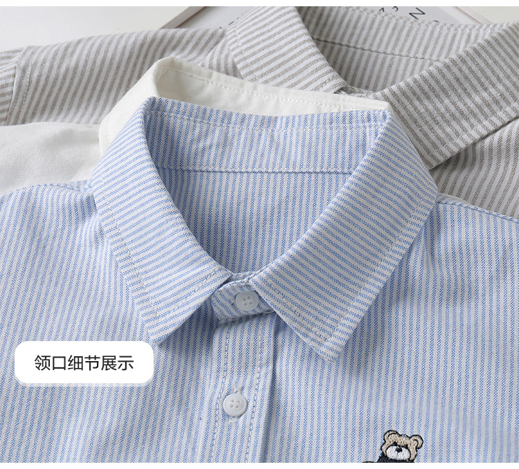 右欧男童长袖衬衫秋装春秋款童装儿童宝宝小童衬衣上衣秋季衣服潮详情38