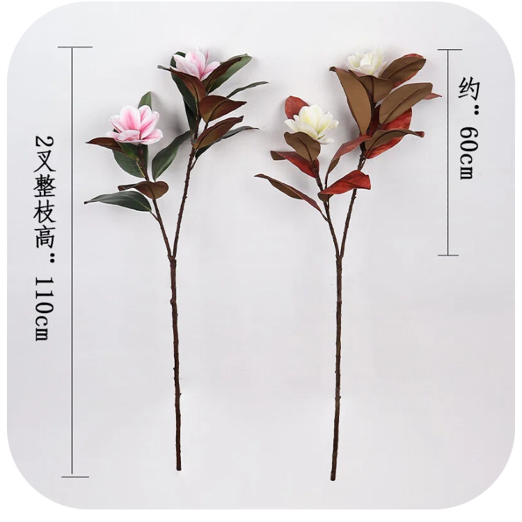 假花玉兰玉兰花仿真花中式禅意民宿酒店花艺摆件摄影道具装饰花束详情5