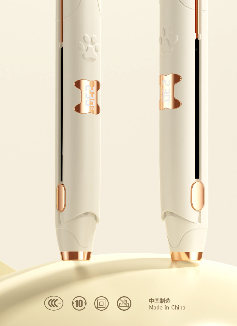 The new cross-border straightening and curling iron is designed for both straight and curly hair, providing long-lasting styling without damaging the hair. It features a small straightening iron and a straightening iron M141 pic 2