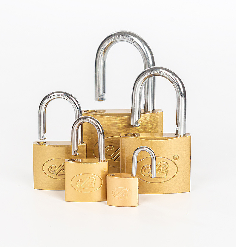 Shengli Factory wholesals copper-like padlock cores, which can be customized for export. Door locks, cabinet locks and anti-theft locks can be made through and open pic 5