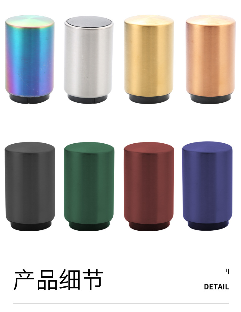 Wholesale of cross-border stainless beer bottle openers with seamless press, high-end metal wine screwdriver, and creative automatic bottle openers pic 6